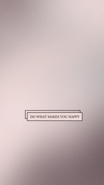 Grey Happy Life Quote