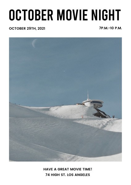 White Movie Poster