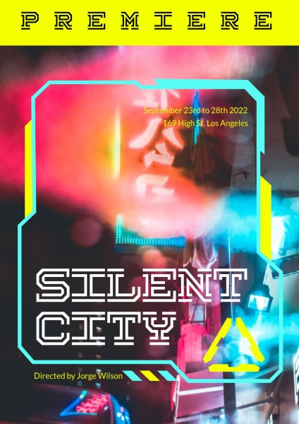 Black Cyberpunk Silent City Premiere
