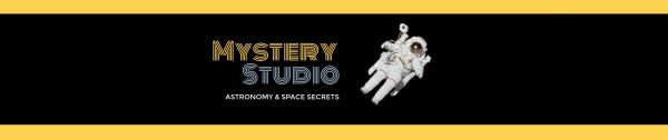 Black Space Background Banner