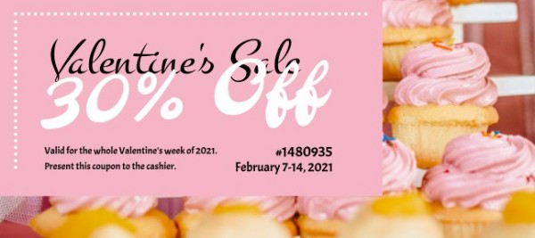 Roze Dessert Huis Verkoop Cadeaubon
