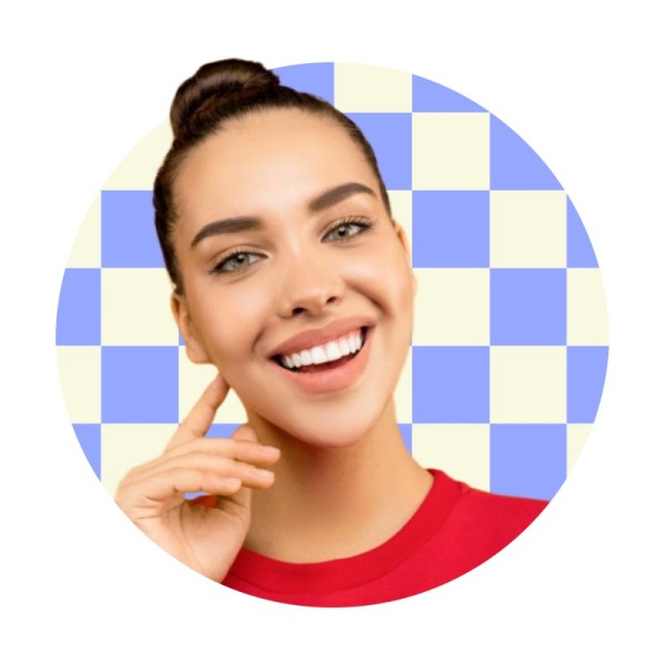 Immagine del profilo di sfondo del mosaico viola