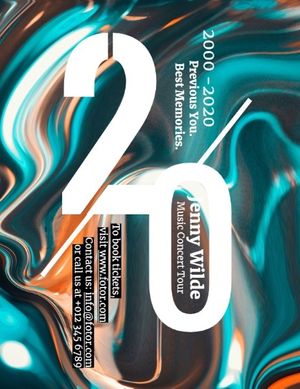 tour, concert, musician, Summer Music Festival Program Template