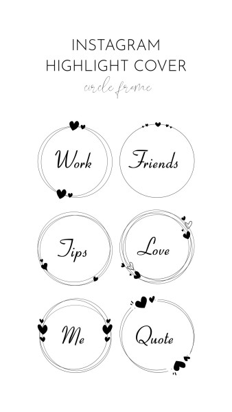 Black Minimal Social Media