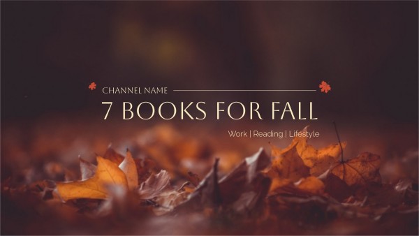 Autumn Lifestyle Youtube Banner