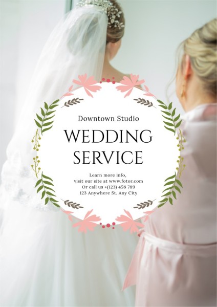 Floral Wedding Service
