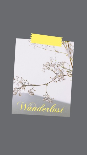 Gray Flower Tree