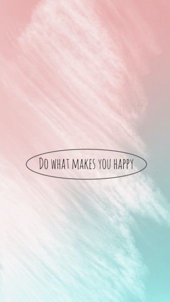 Green Happy Life Quote