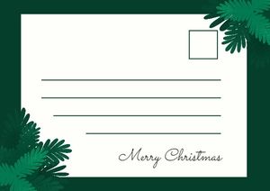 merry christmas, wish, greeting, Created By The Fotor Team Postcard Template
