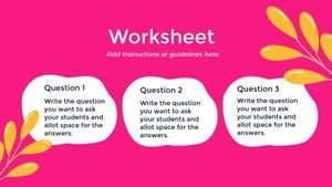 education, primary school, presentation, Red Mathematics Lesson Slides Template