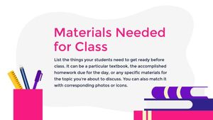 education, primary school, presentation, Red Mathematics Lesson Slides Template