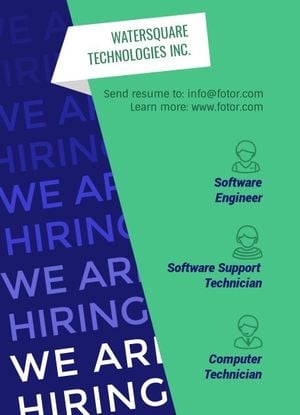hiring, recruitment, job, Recruit Announcement Template