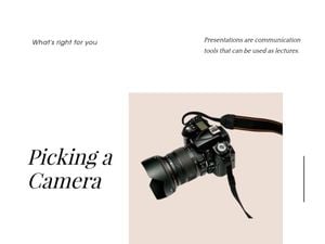 tutorial, guide, life, Black Basic Photography Tips Camera Art Slides 4:3 Template