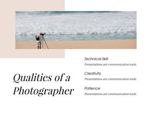 tutorial, guide, life, Black Basic Photography Tips Camera Art Slides 4:3 Template