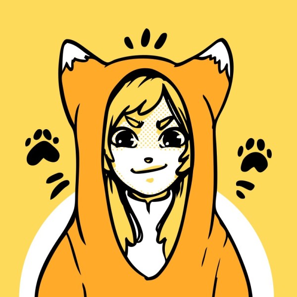 Yellow Animal Cute Girl Discord Profile Picture