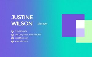 markeitng, vector, logo, Gradient Branding Business Digital Marketing Agency Business Card Template