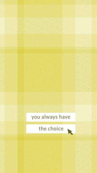 Yellow Life Quote Choice