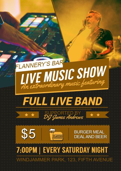 Bar Live Music Show