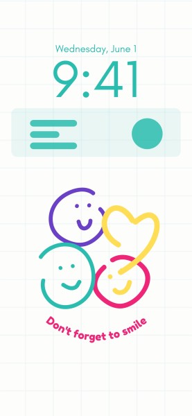 Mignon Illustration Sourire Emoji