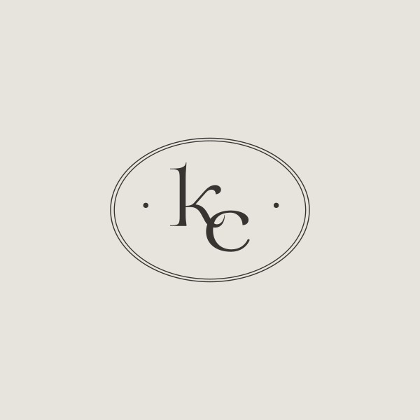 Beige Minimalist Circle