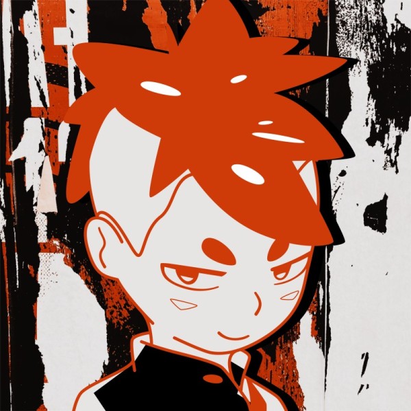 Black And Red Graffiti Cool Boy Animated Discord Profile Picture