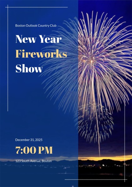 New Year Fireworks Show