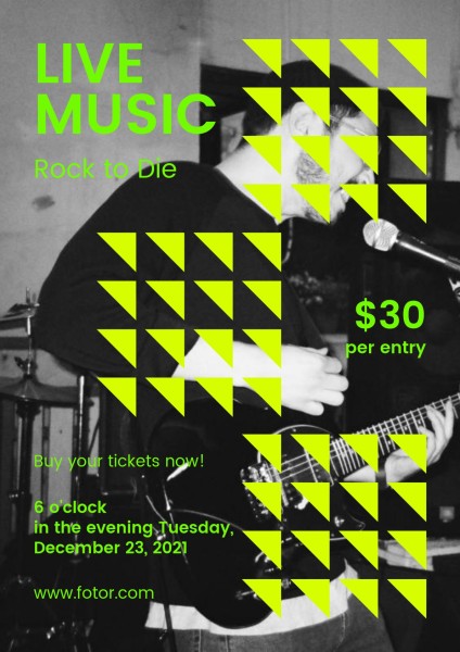 Black Live Rock Music