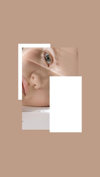Brown Girl's Eye Wallpaper