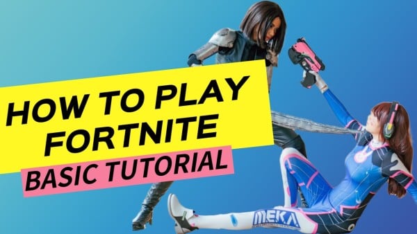 Blue How To Play Fortnite Basic Tutorial