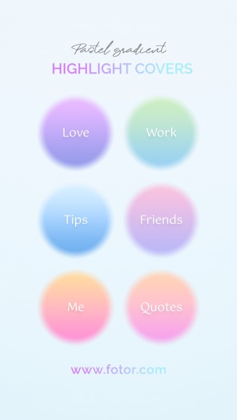 Colorful Gradient Shapes