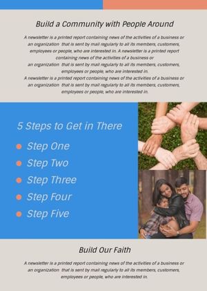 organization, publication, love, Created By The Fotor Team Newsletter Template