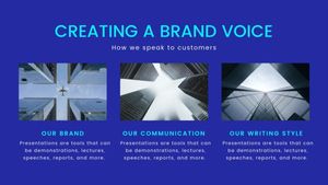 guide, brand, technology,  Slides Template