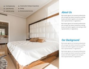 marketing, business, marketing material, Interior Decoration Company  Brochure Template