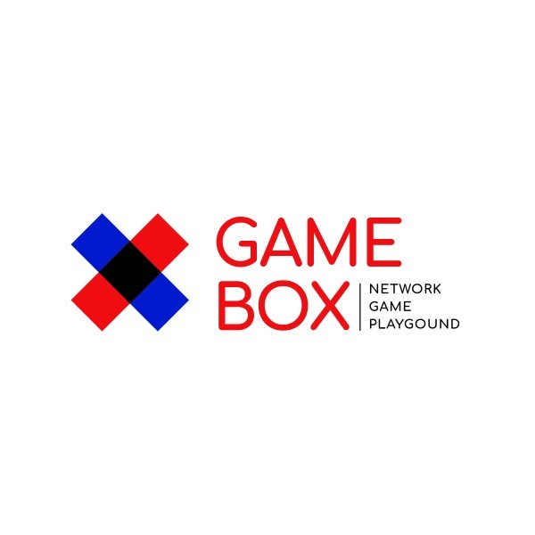 Blue And Red Modern Game Center