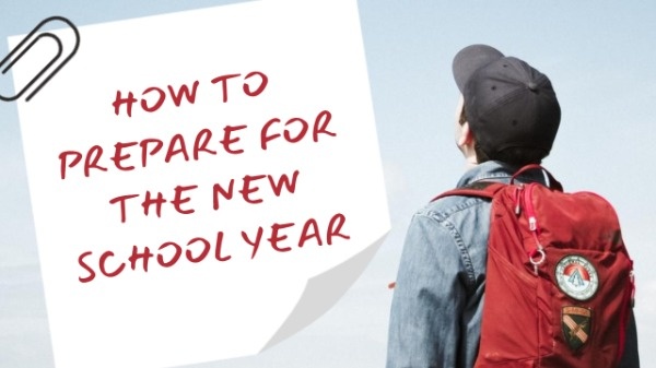 New School Year YouTube Thumbnail Template