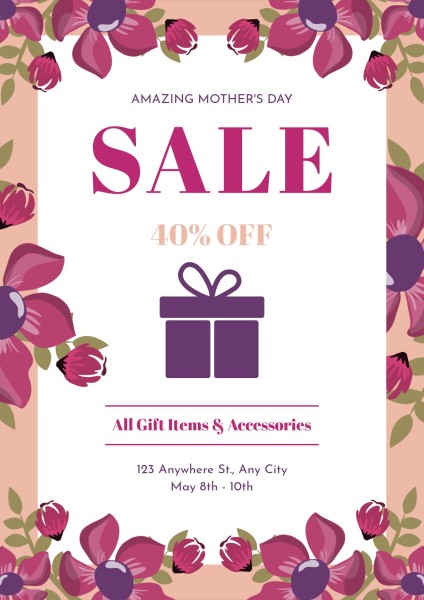 mother-festivals-mom Poster Template