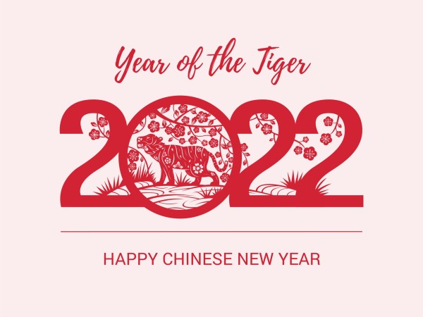 Rose Nouvel An chinois 2022